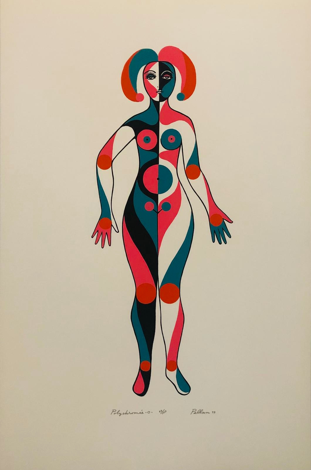POLYCHROMÉE - O - by Alfred Pellan, 1973