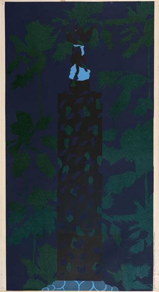 Túmulo funerario para soldados bachilleres by Beatriz González, 1981