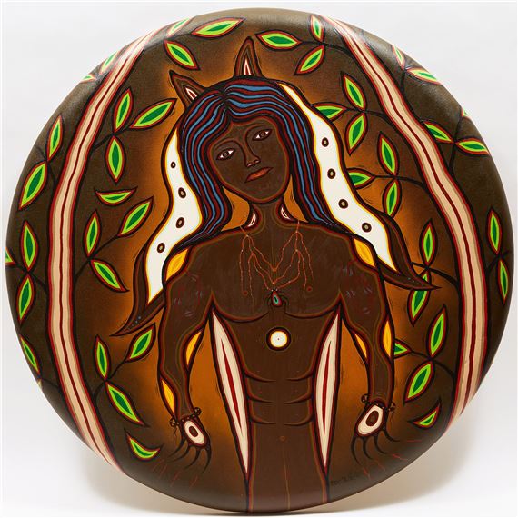 Wolf Clan Boy by Blair Debassige