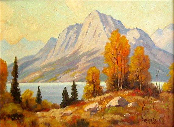 Columbia Lake by Roland Gissing