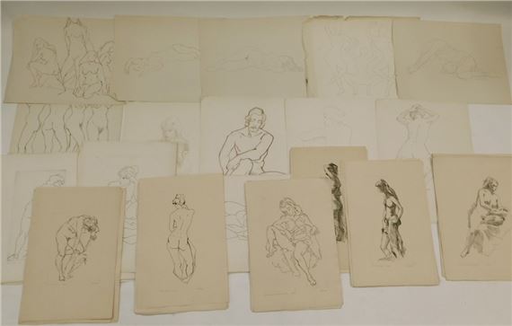 Raphael Ellender | Raphael Ellender Nude Figure Drawing Collection ...