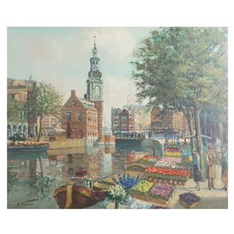 Market Scene - H. Ten Hoven