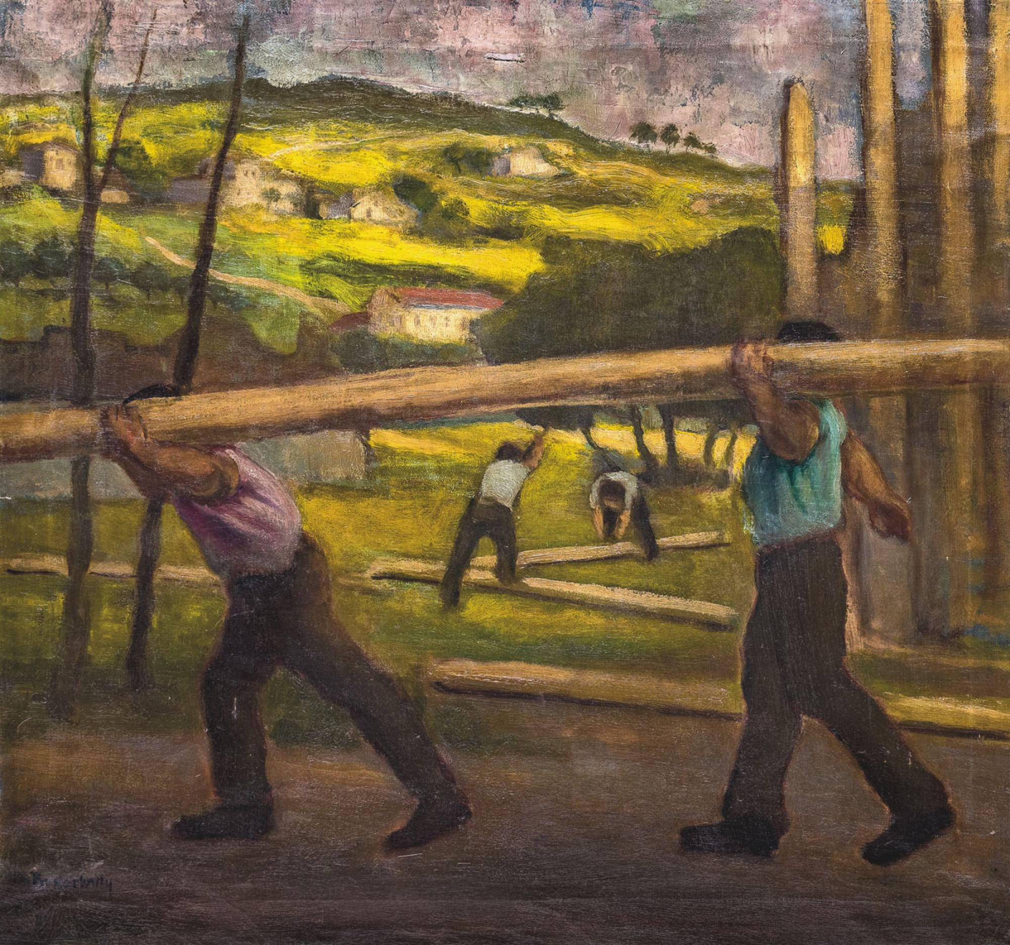 Artwork by Willy Bokor, ұԻ岹ő, Made of oil on canvas