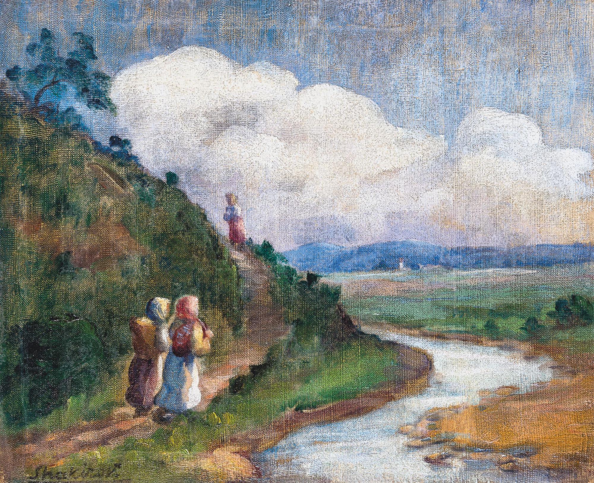 Artwork by Sebestyén Shakirov, Patakparton, Made of oil on canvas