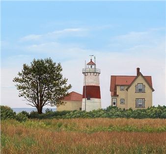 Captivating Shores: Tom Yost Reveals Connecticut's Coast - Questroyal Fine Art