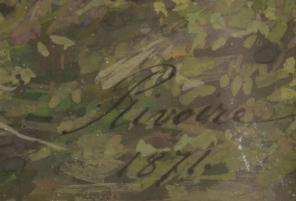 François Rivoire | Flowers (1871) | MutualArt