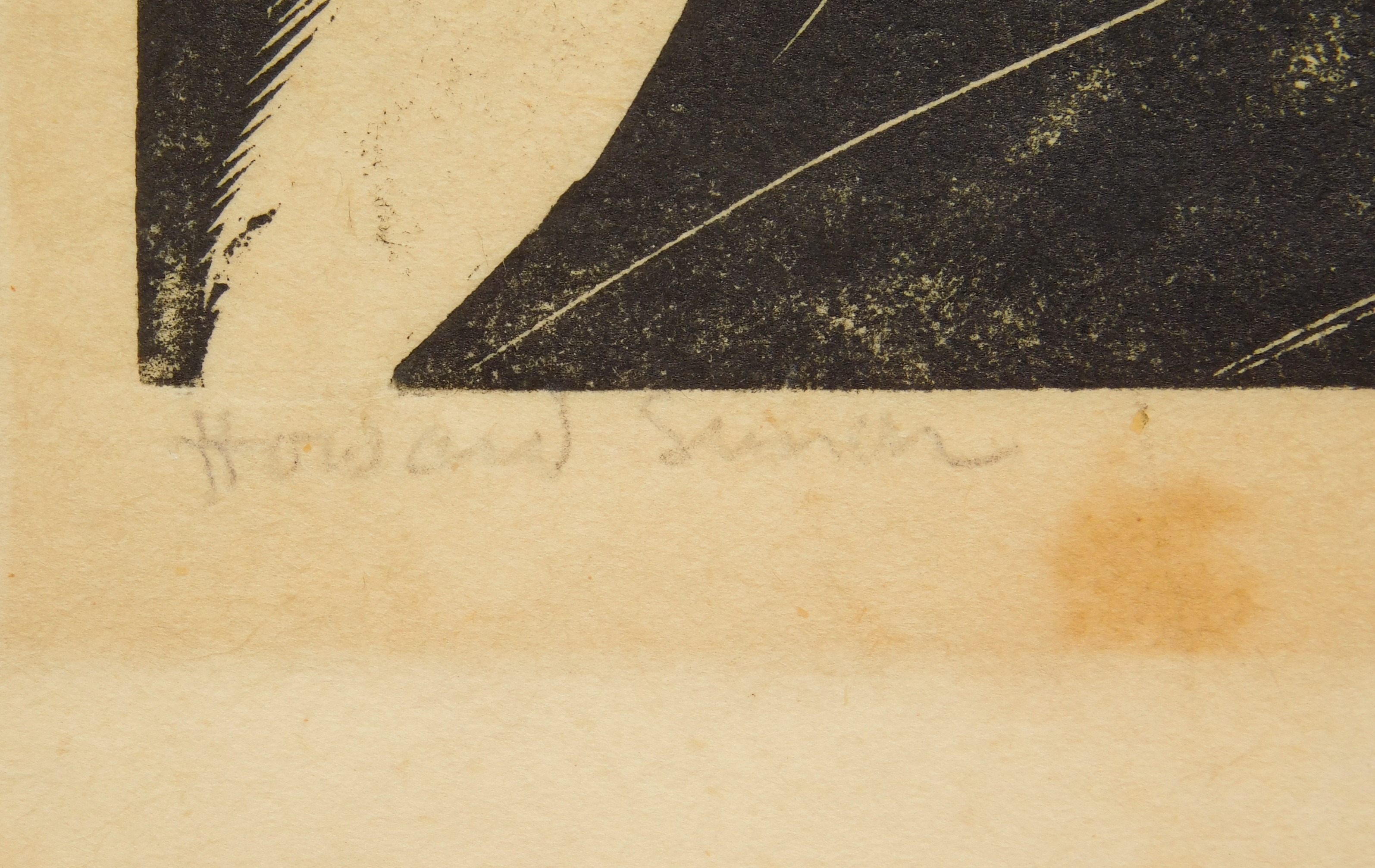 Artwork by Howard Simon, Friar John Routs an Army, Made of engraving