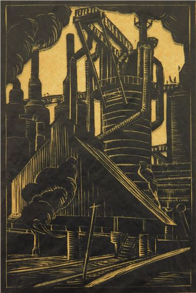 1967) "Blast Furnace'' - Edwin W. Zoller