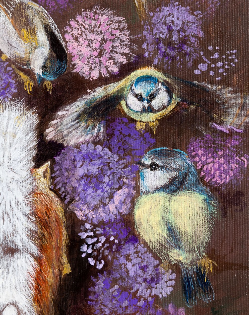 Artwork by Malgorzata Spychalska, From a bird's eye view, Made of acrylic/canvas