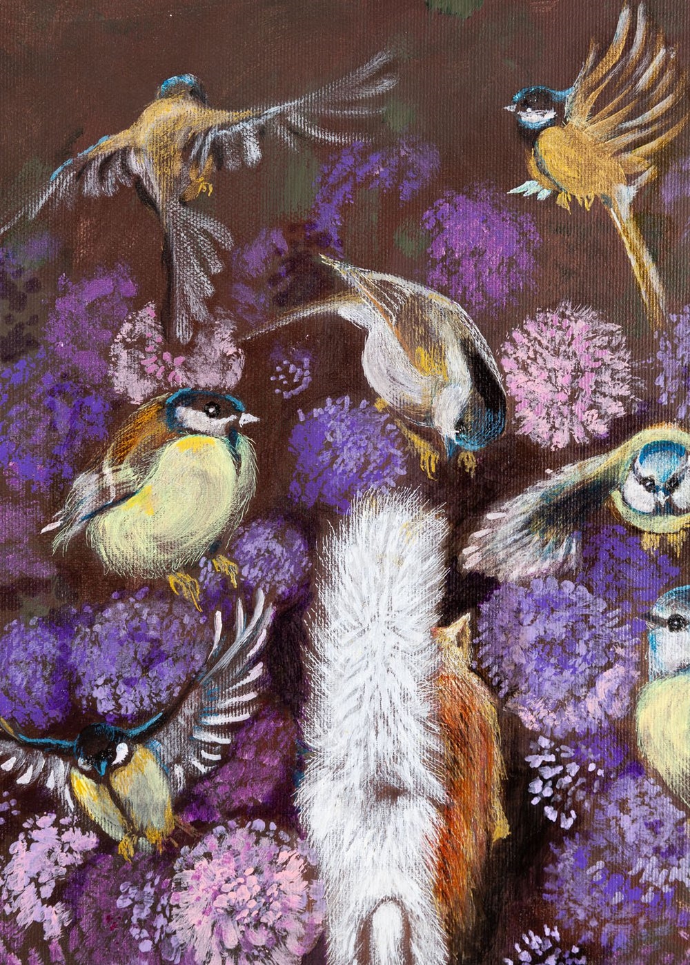 Artwork by Malgorzata Spychalska, From a bird's eye view, Made of acrylic/canvas