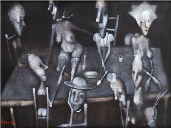 Near the table - Michał Herman