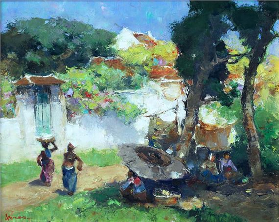 Kampongrand Grisee by Gerard Pieter Adolfs, 1956