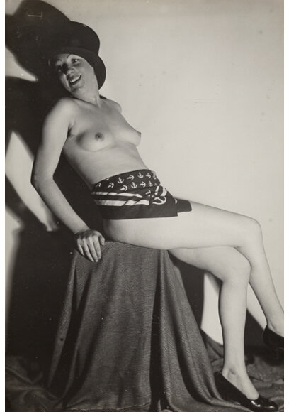 Nude Cabaret Dancer by Germaine Krull, circa 1930