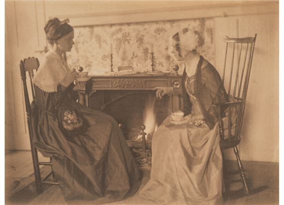 Women at Home (5 works) - Frances Stebbins Allen  & Mary Electra Allen