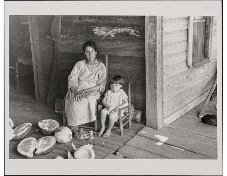 Artwork by Walker Evans, Group of 3 Farm Security Administration Photographs, Made of Gelatin silver prints