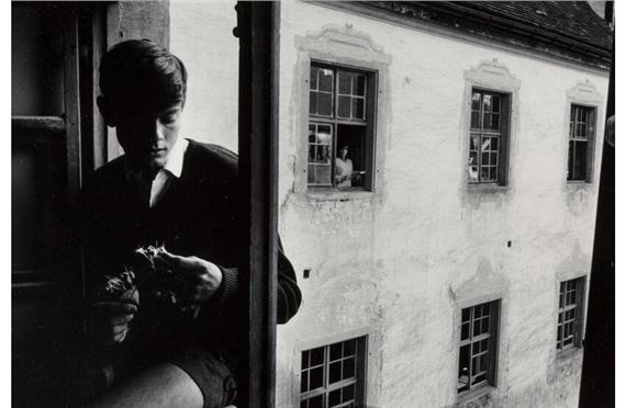 Mike and Mentor; Mike and Girlfriend (2 works) by Will McBride, 1962