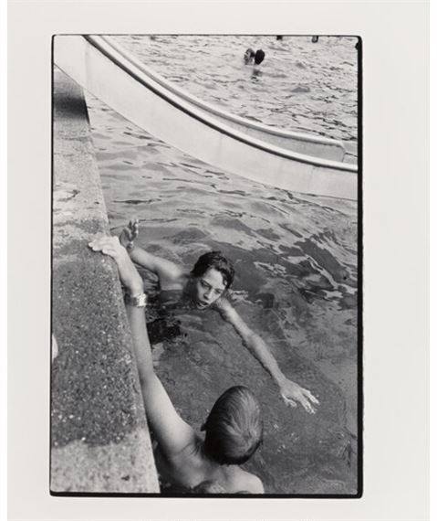 Boys in Swimming Pool, Frankfurt am Main; Boys at the Edge of Lake Krumme, Berlin (2 works)