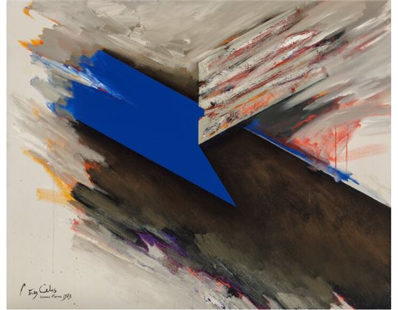 Álgebra y luego (Greens Forms) by Pérez Celis, 1983