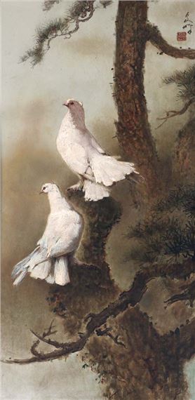 Doves by Lee Man Fong