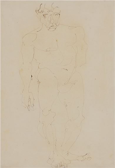 Henri Gaudier-Brzeska Standing Female Nude