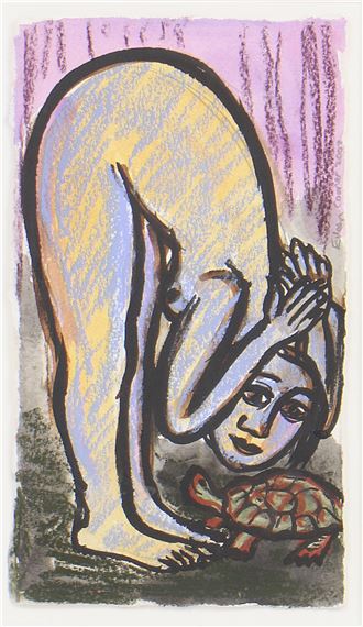 Greeting the Tortoise by Eileen Cooper, 2002