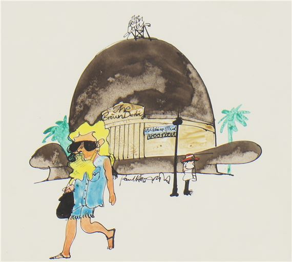 The Brown Derby by Paul Hogarth