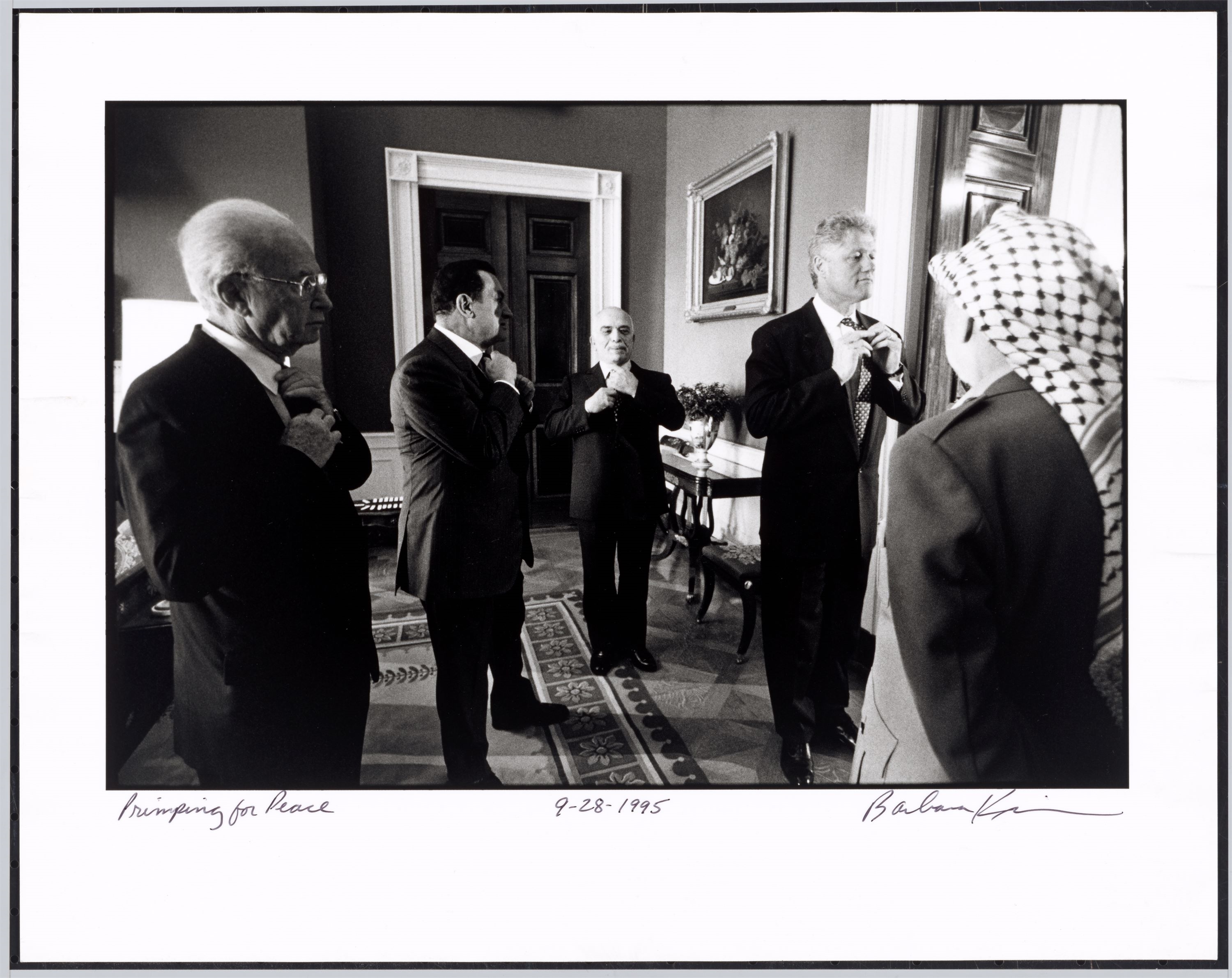 Artwork by Barbara Kinney, ”Preparing for Peace”., Made of Gelatin silver print