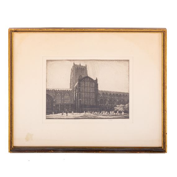 St. Mary's, Nottingham by Frederick Landseer Maur Griggs, 1928