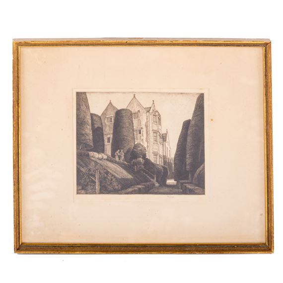 Owlpen Manor by Frederick Landseer Maur Griggs, 1930