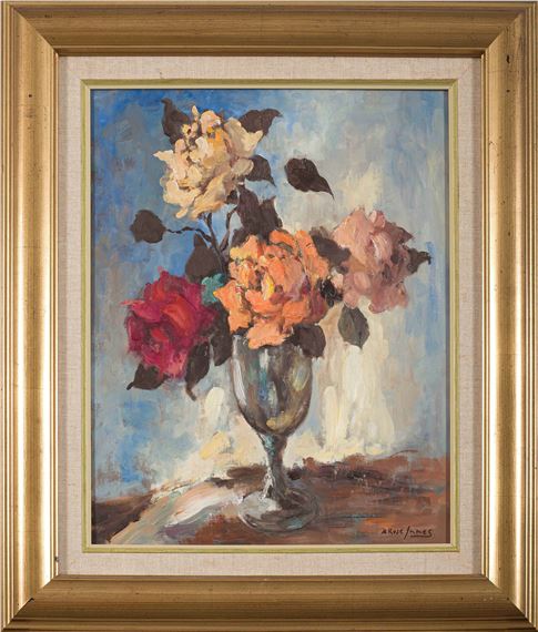 Alexander Rose-Innes | Roses in a Wine Glass | MutualArt