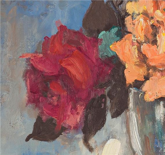 Alexander Rose-Innes | Roses in a Wine Glass | MutualArt