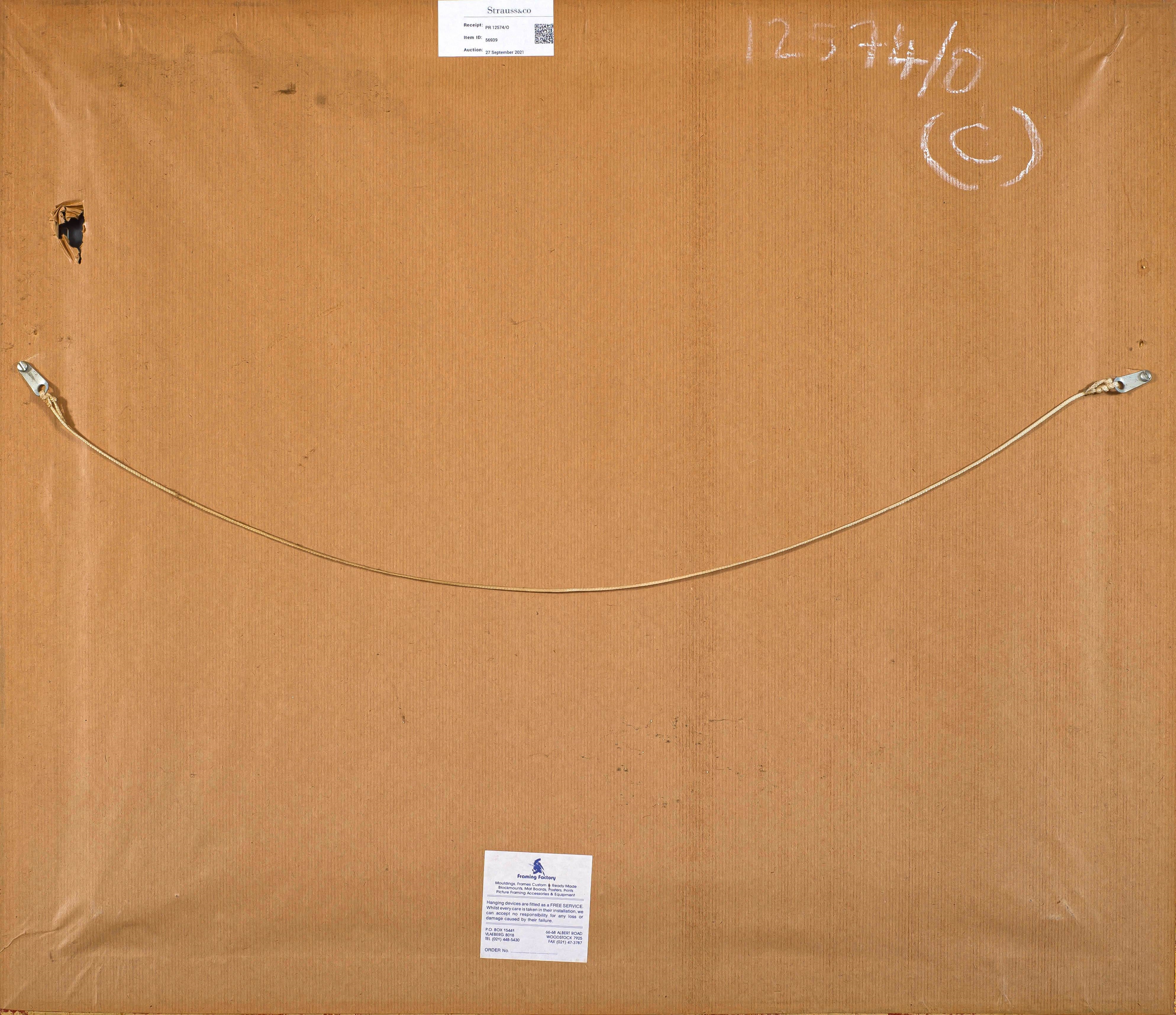 Artwork by James Charles Middleton, River Landscape, Made of oil on canvas