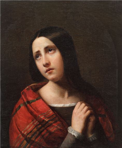 Maria Magdalena by Louis Aimé Grosclaude, 1847