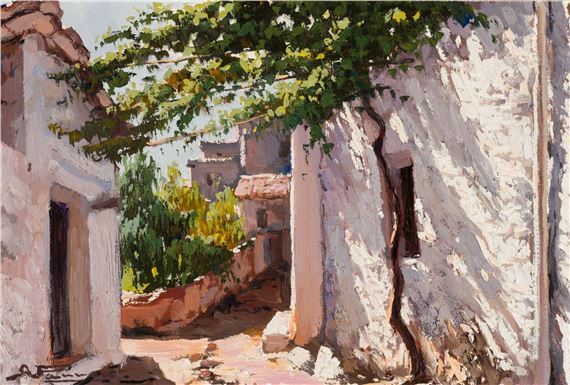 Calle del pueblo by Alfonso Parras Vílchez