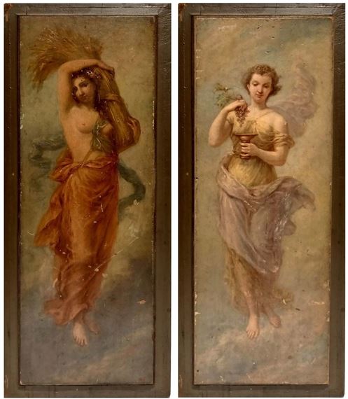 Summer and autumn - Jean-Baptiste-François Arnaud-Durbec