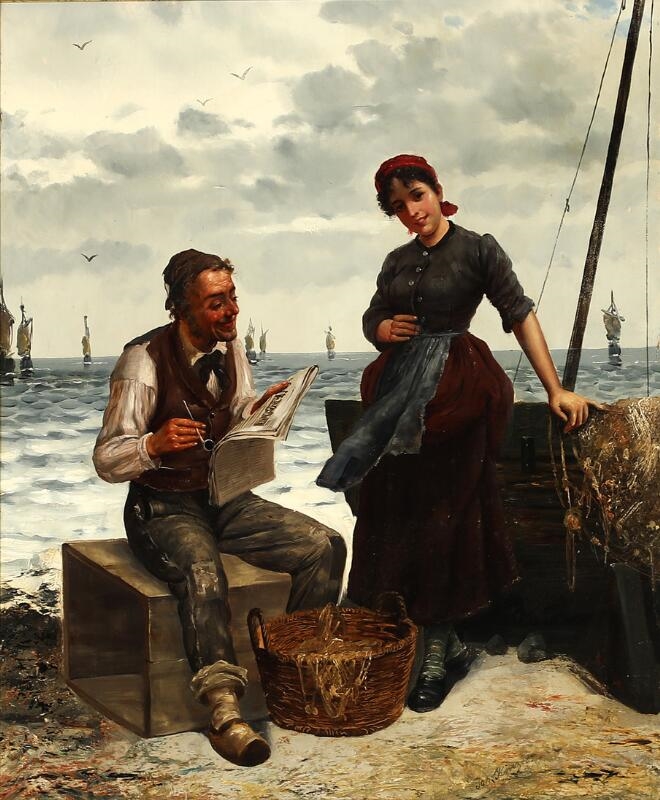 Josef Kinzel | Interesting news (1886) | MutualArt