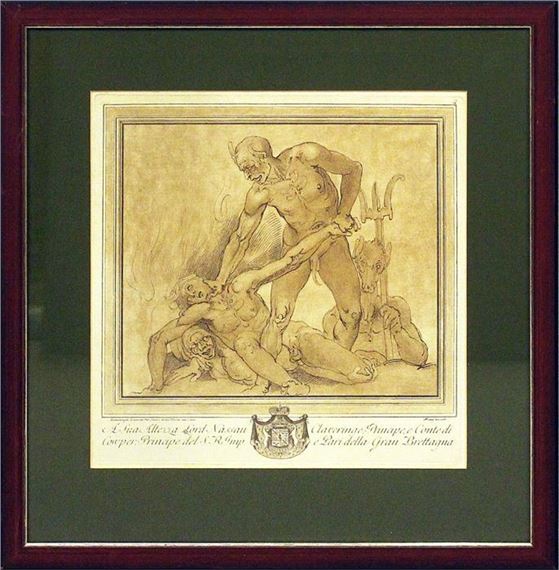 "Die Bestrafung der Verdammten nach dem Höllensturz" by Michelangelo, Stefano Mulinari