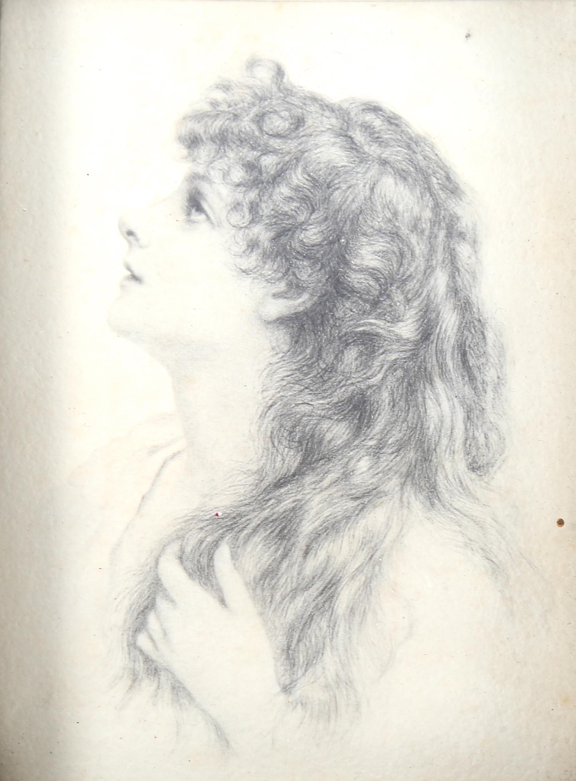 Pre-Raphaelite School | portrait of a girl | MutualArt