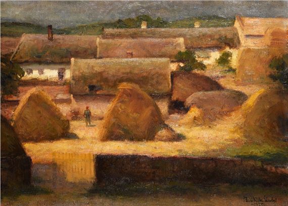 Vörösberény by Sándor Basilides, 1955