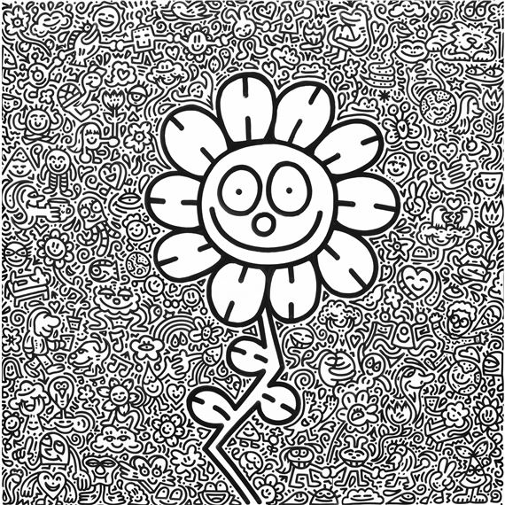コレクション Mr.Doodle 'Doodle for Ukraine' print Mr. Doodle | Doodle for Ukraine | Buy & Sell | FairArt