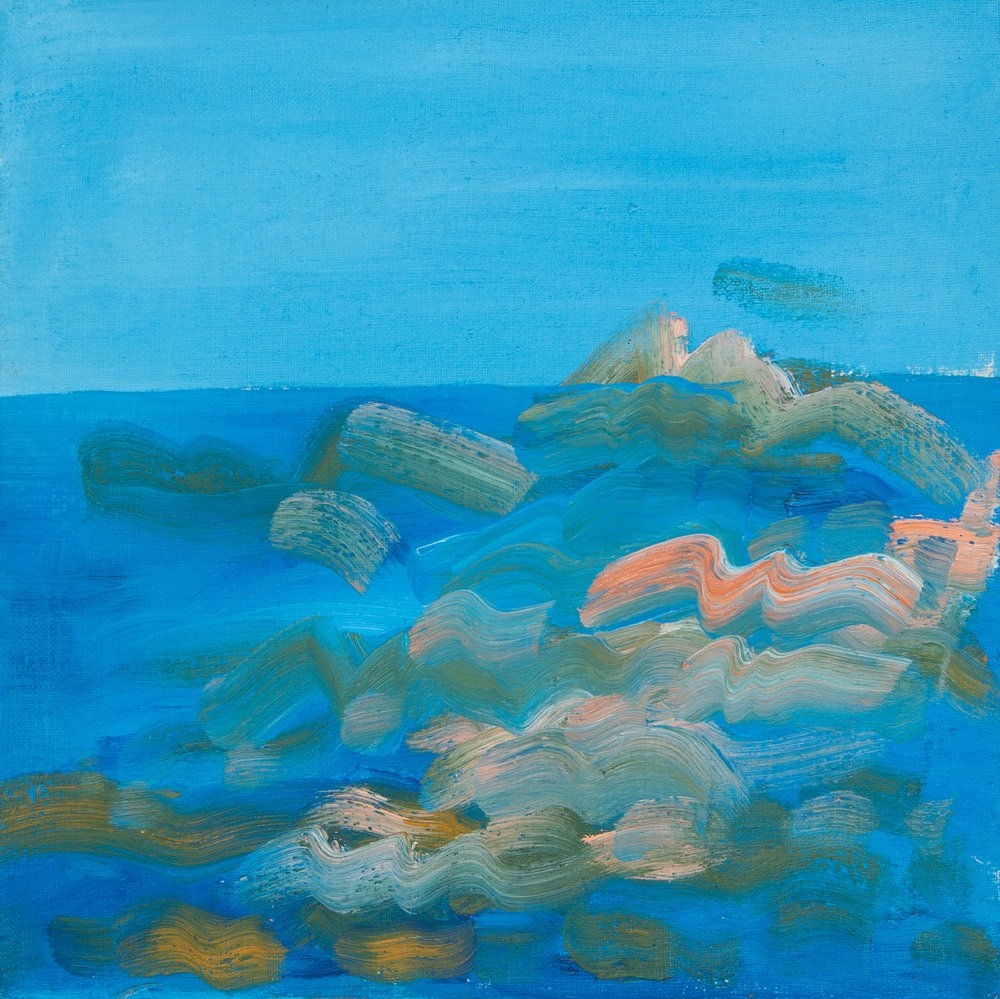 Artwork by Tomasz Ciecierski, Dejawue, Made of oil, collage/canvas