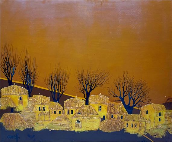 Paisaje otoñal by Liny Aneff