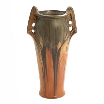 A French Art Déco ceramic vase - Denbac