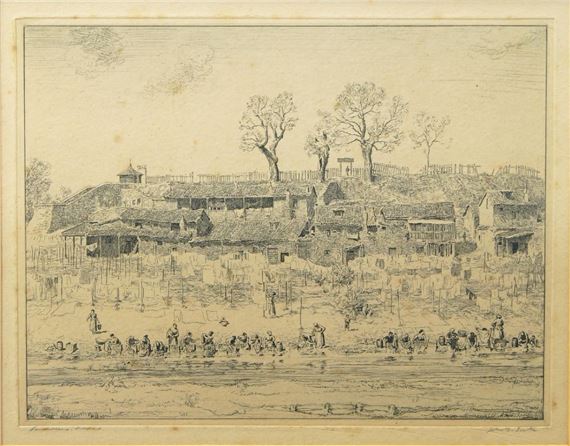 Washerwomen by John Bulloch Souter, 1924