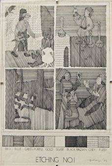 Etching No.1 - Graham Day