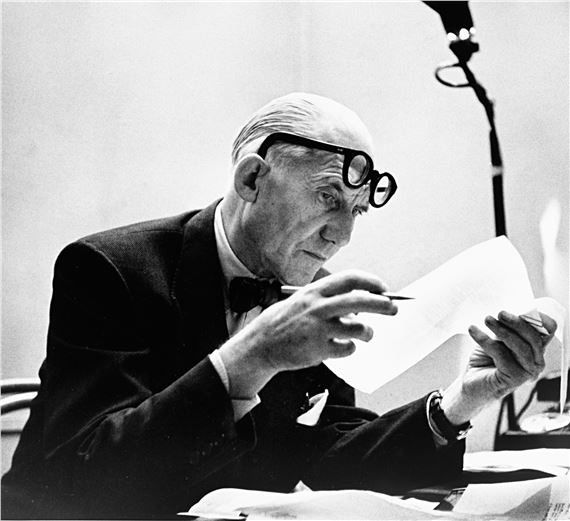 Robert Doisneau | Bonjour Monsieur Le Corbusier | MutualArt