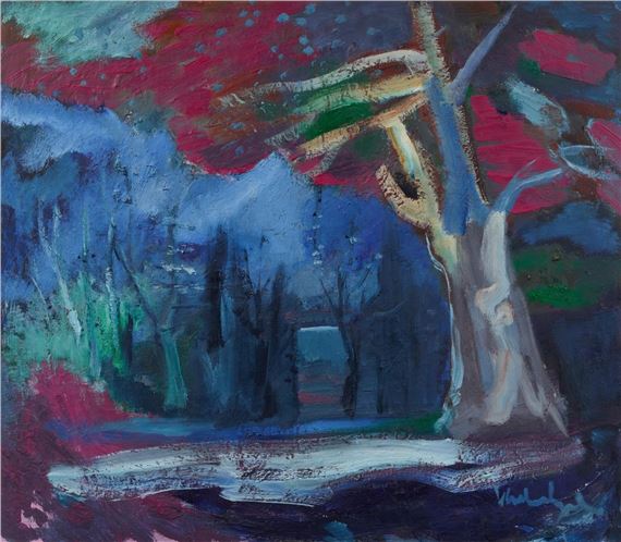 BERGE IM SCHNEE by Friedrich Vordemberge-Gildewart