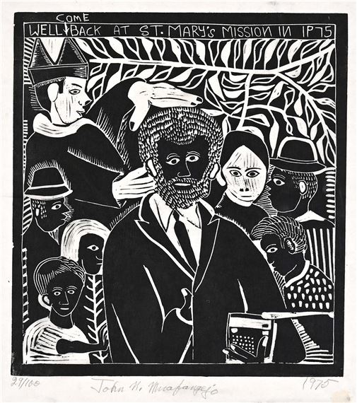 WELL COME BACK AT ST. MARY'S MISSION IN 1975