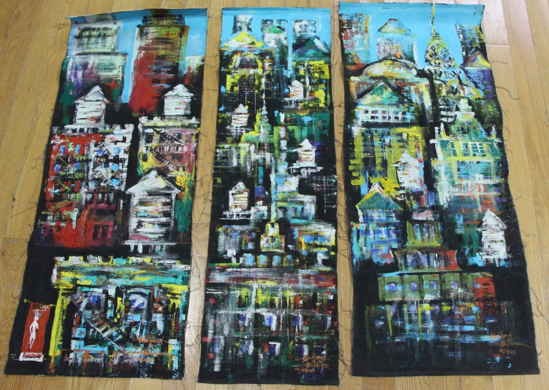 Walford Williams Abstract scenes (2005) MutualArt