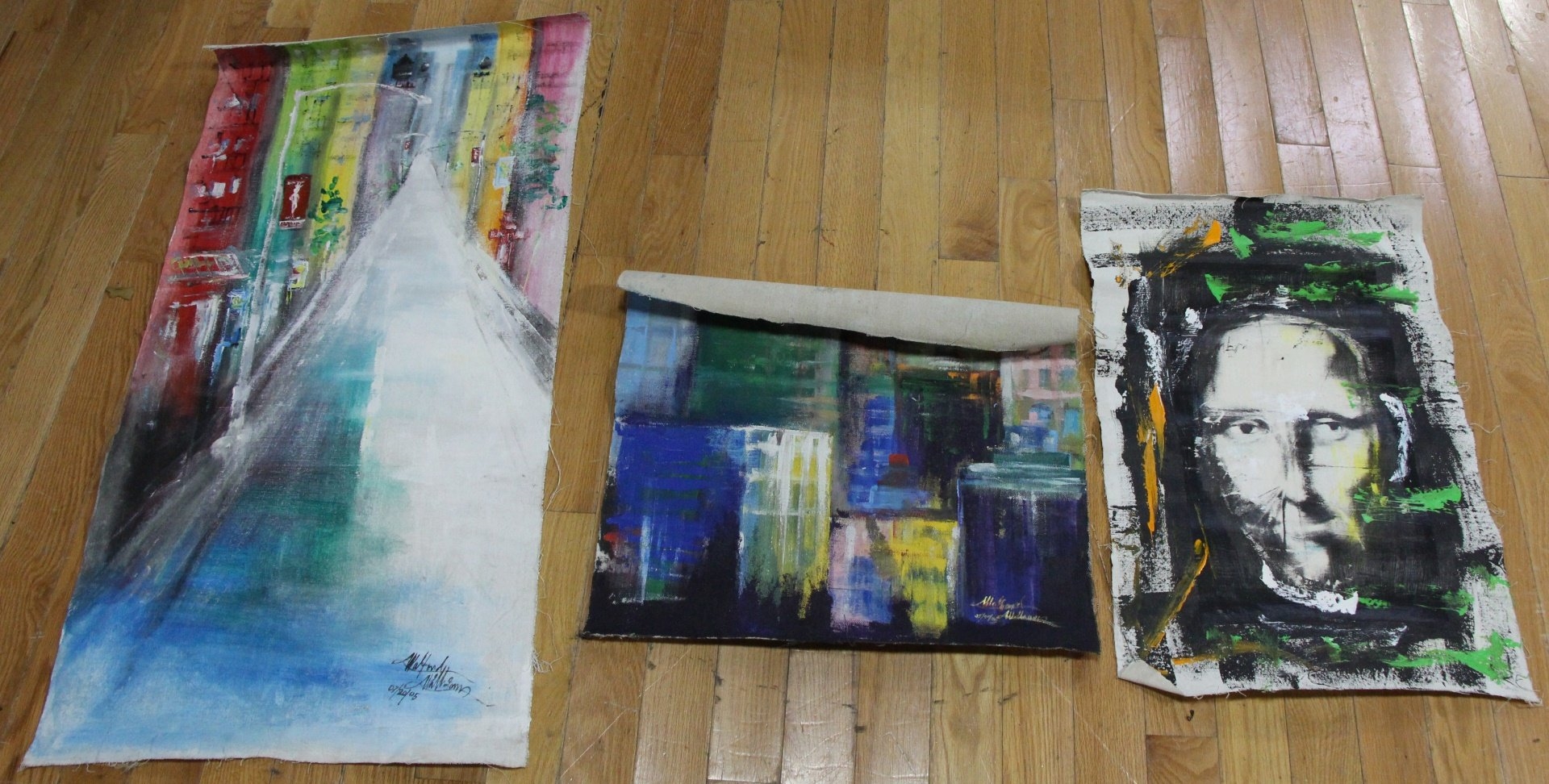 Walford Williams Abstract scenes (2005) MutualArt